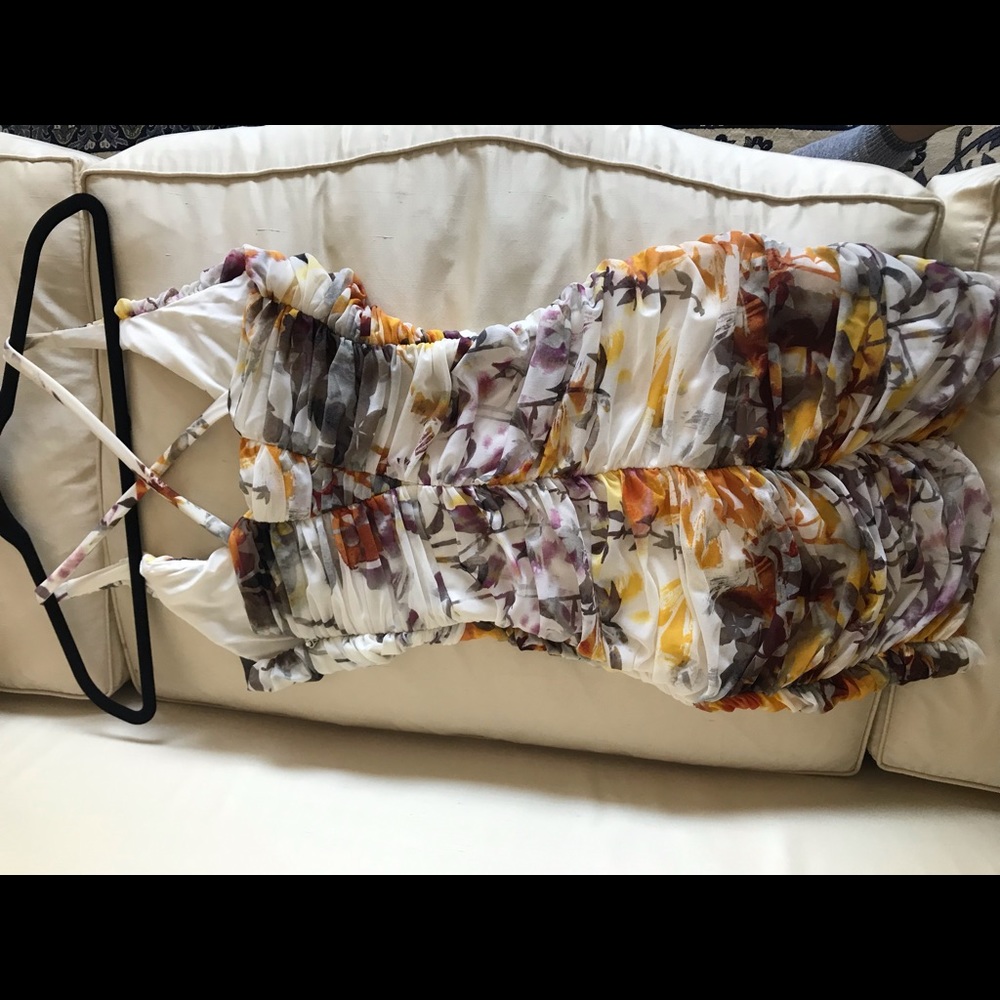 Sexy Ruched Guess dress Small